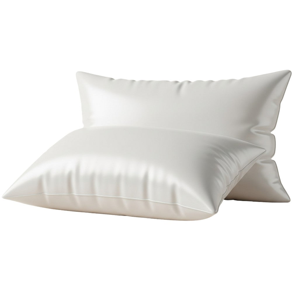 2 Pack Mulberry Silk Pillowcase 19 Momme Silk Pillow Covers for Hair & Skin - Standard Size