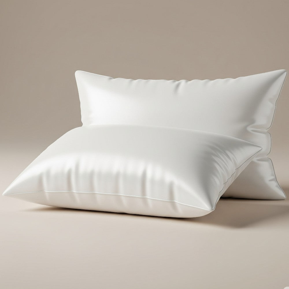 2 Pack Mulberry Silk Pillowcase 19 Momme Silk Pillow Covers for Hair & Skin - Standard Size