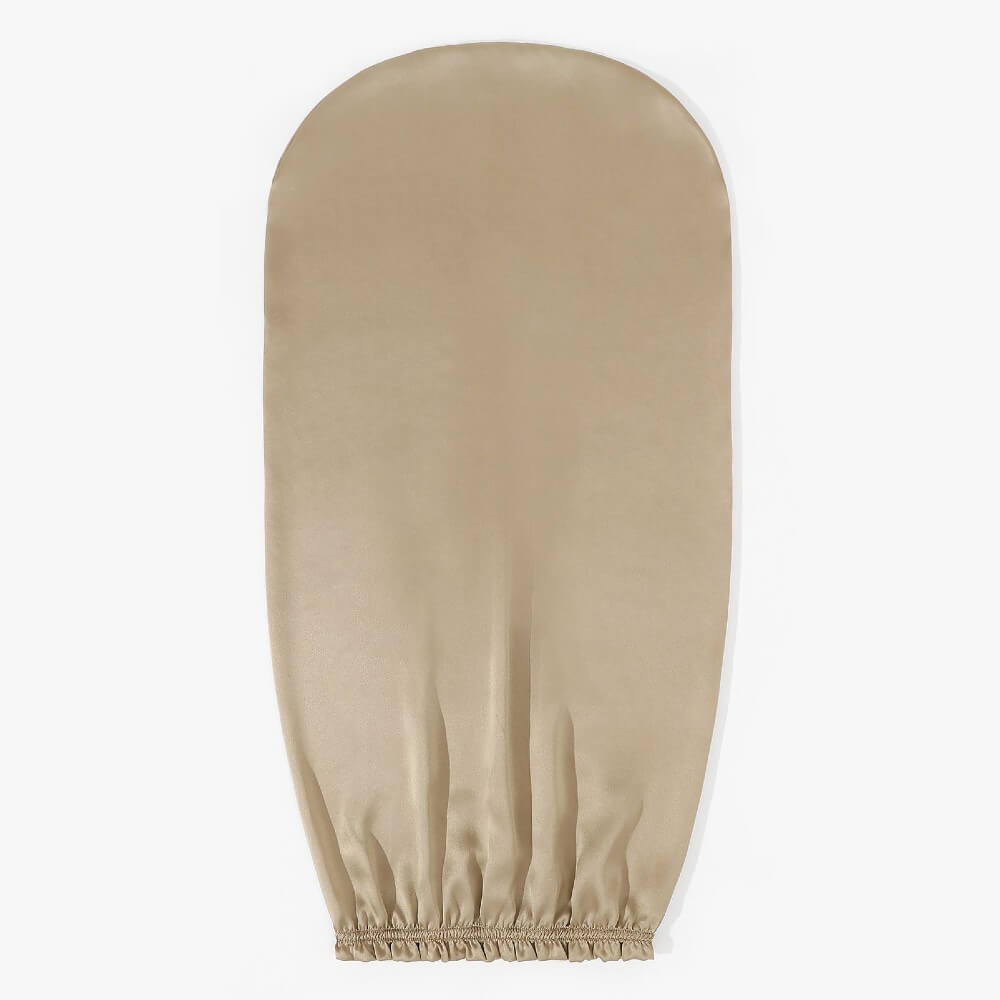 100% Mulberry Silk Bonnet for Long Hair Sleep Cap Natural Silk Bonnet with Elastic Band