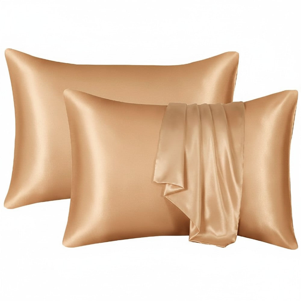 2 Pack Mulberry Silk Pillowcase for Hair and Skin 100% Natural Silk Pillow Case Cover with Envelope Closure