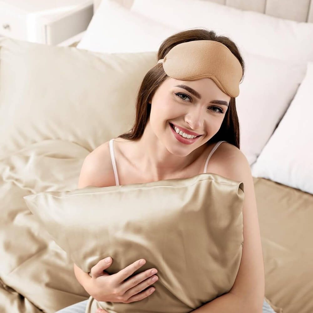 100% Mulberry Silk Pillowcase for Hair and Skin 22 Momme 6A Grade Silk Case with Hidden Zipper