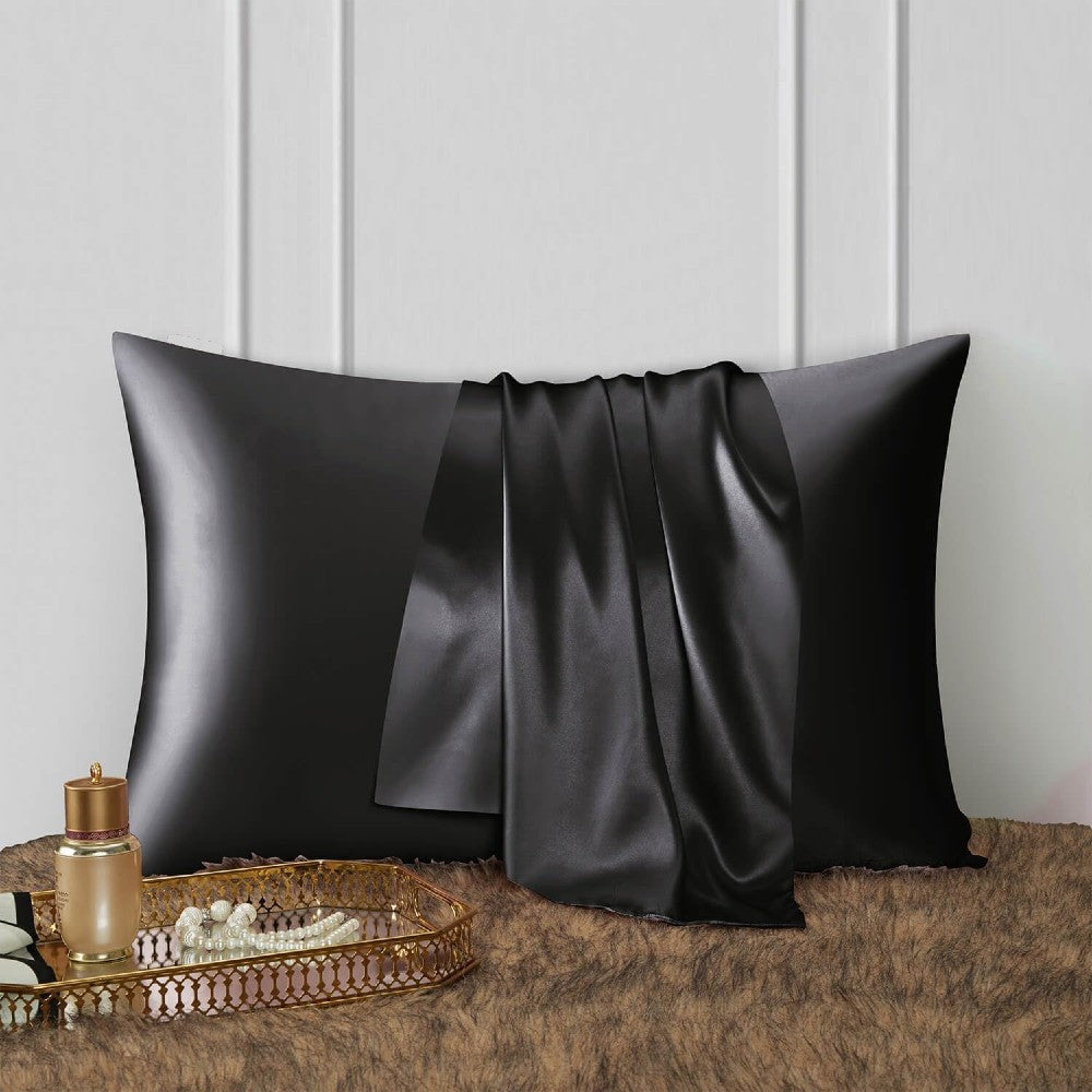 100% Mulberry Silk Pillowcase for Hair and Skin 22 Momme 6A Grade Silk Case with Hidden Zipper