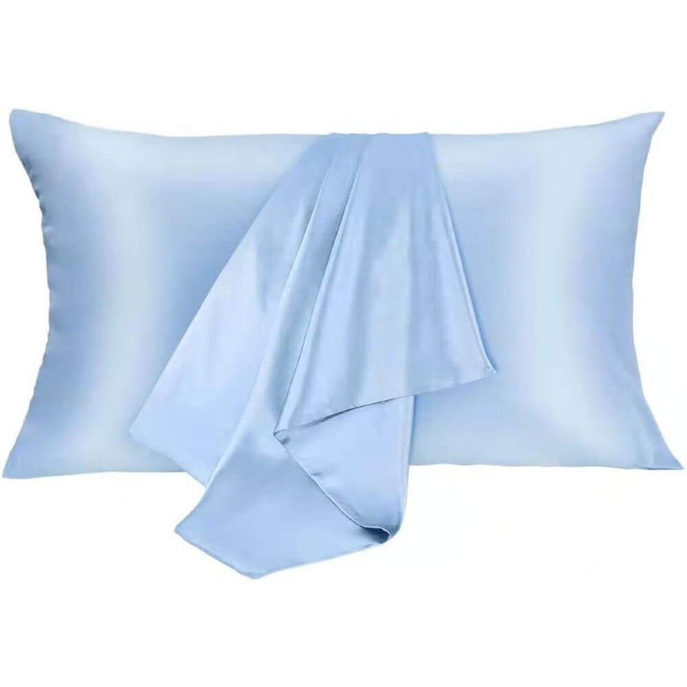 100% Mulberry Silk Pillowcase for Hair and Skin Queen Size Silk Pillow Cover with Envelope Closure