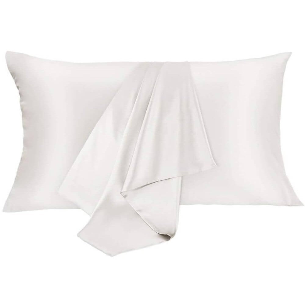 100% Mulberry Silk Pillowcase for Hair and Skin Queen Size Silk Pillow Cover with Envelope Closure