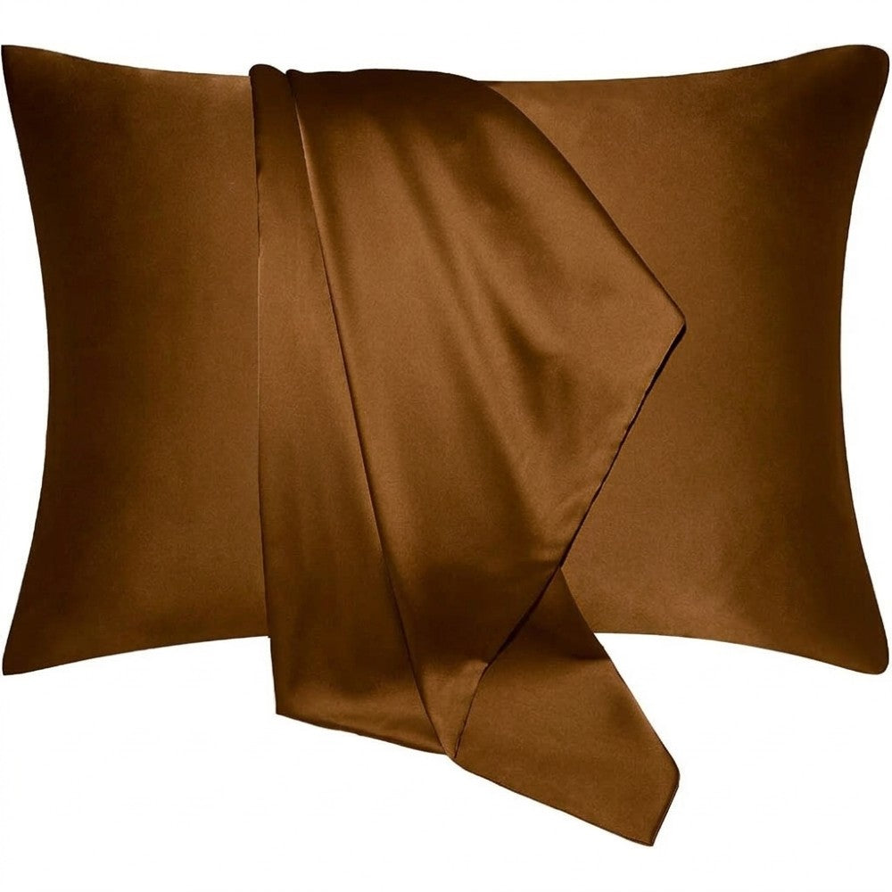 100% Mulberry Silk Pillowcase for Hair and Skin Soft Smooth Natural Silk Cover with Envelope Closure
