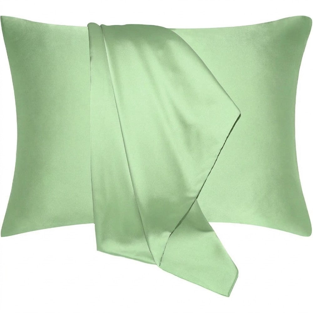 100% Mulberry Silk Pillowcase for Hair and Skin Soft Smooth Natural Silk Cover with Envelope Closure