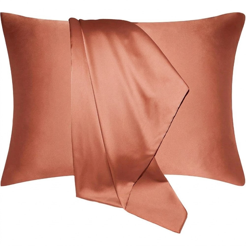 100% Mulberry Silk Pillowcase for Hair and Skin Soft Smooth Natural Silk Cover with Envelope Closure