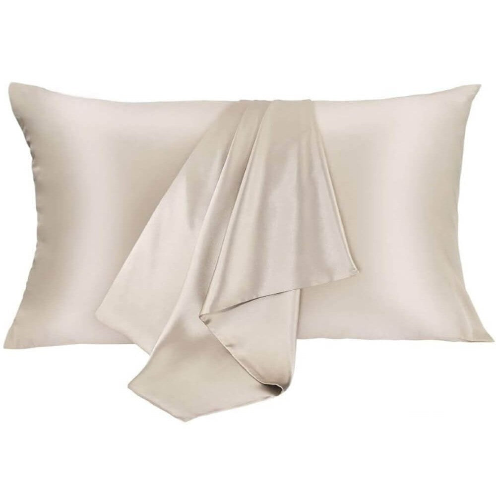 100% Mulberry Silk Pillowcase for Hair and Skin Queen Size Silk Pillow Cover with Hidden Zipper