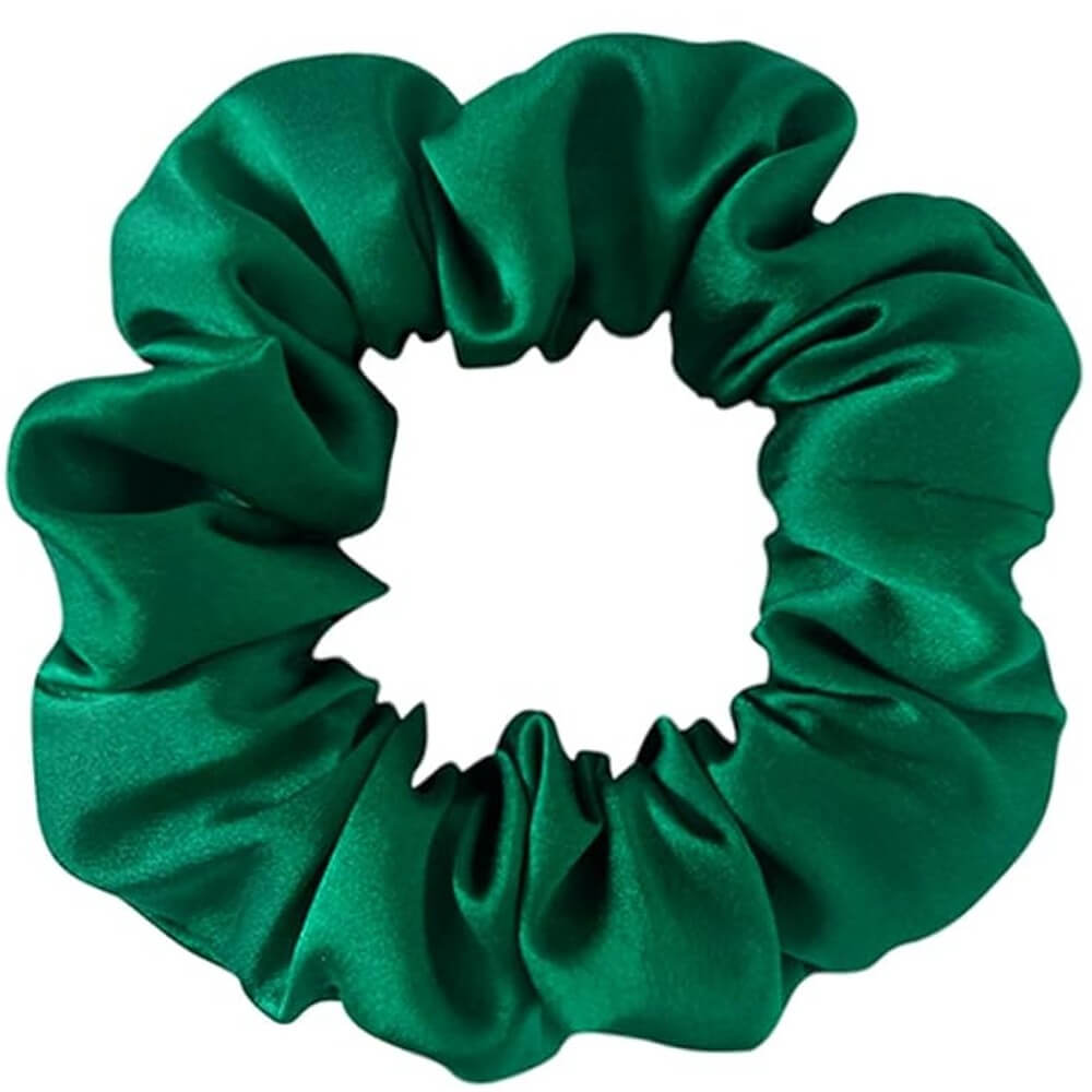 100% Mulberry Silk Scrunchies Hair Ties Elastic Ponytail Holders Hair Band