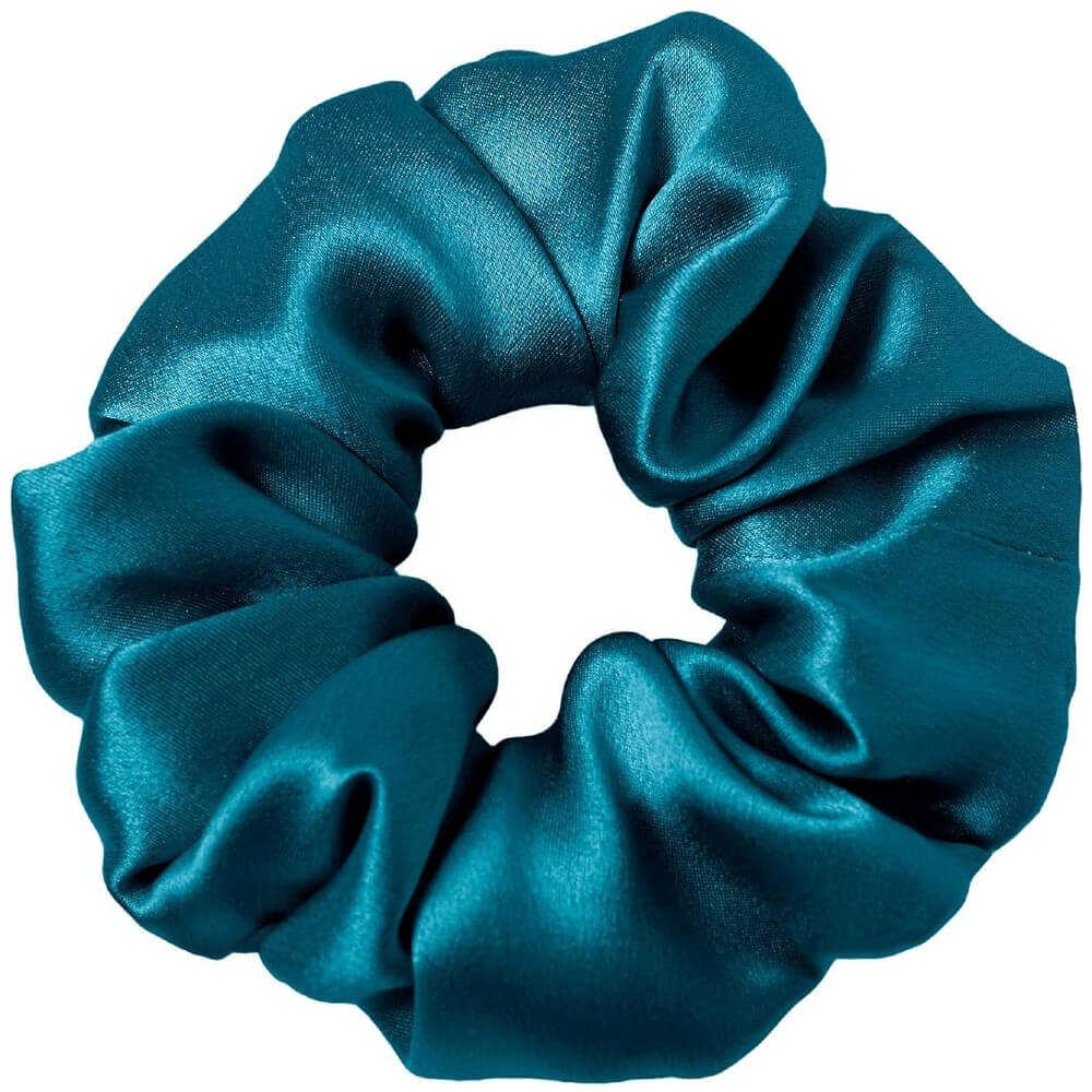 100% Mulberry Silk Scrunchies Hair Ties Elastic Ponytail Holders Hair Band